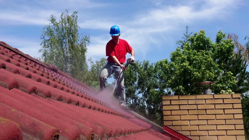 تمیز کاری سقف